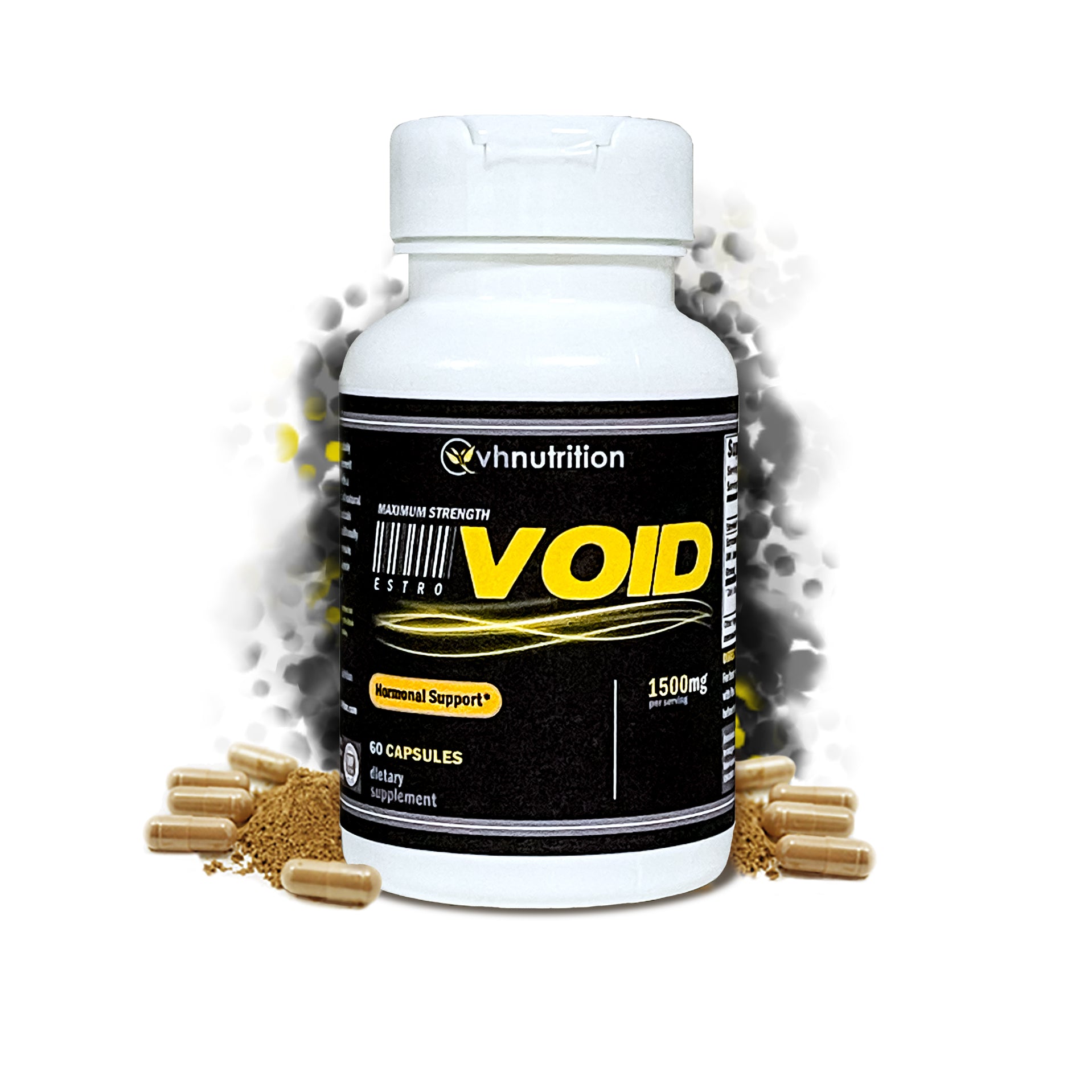 VH Nutrition EstroVoid | Estrogen Blocker & Natural Aromatase Inhibitor for Men | 1500mg Proprietary Formula | 60 Capsules