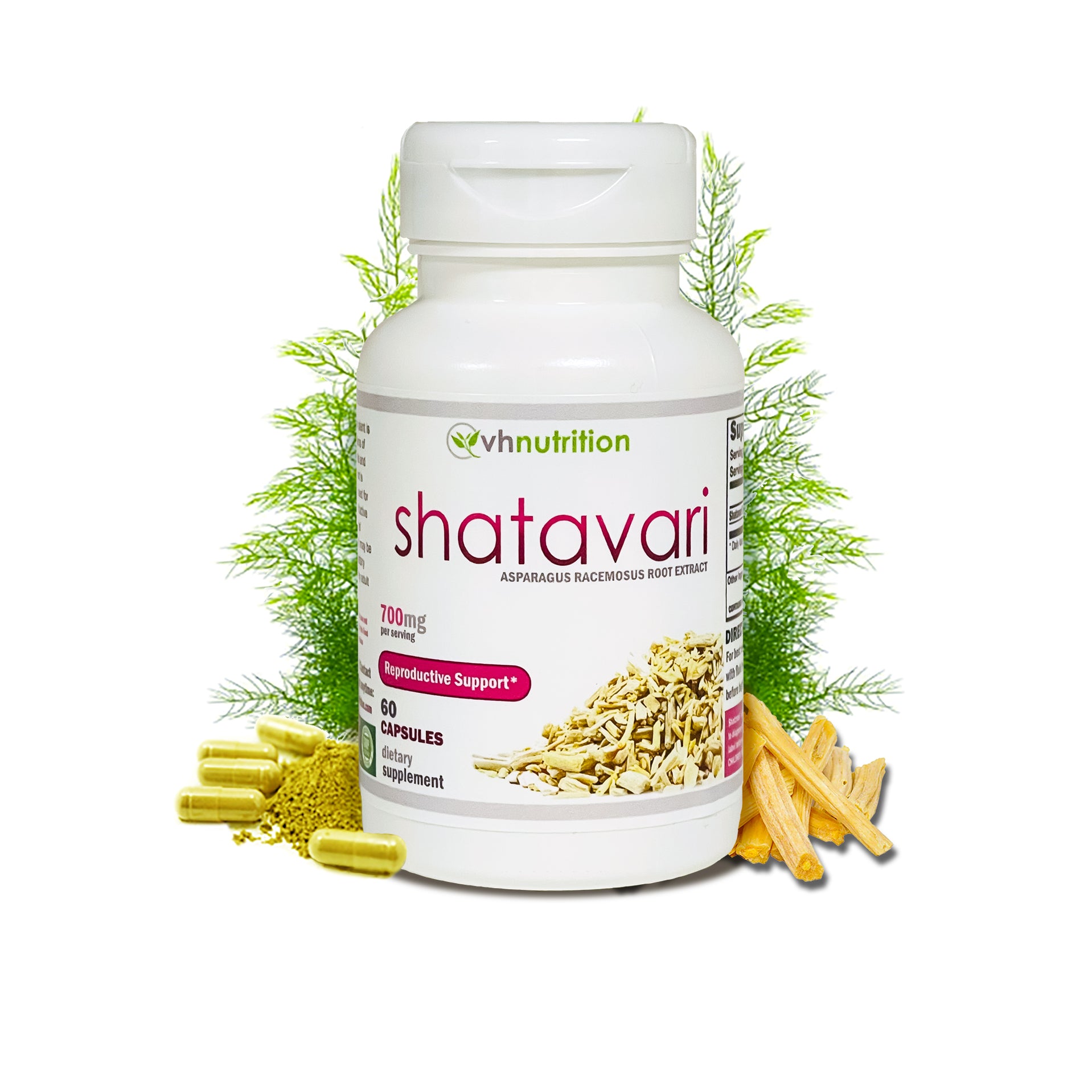 VH Nutrition SHATAVARI | Extra Strength Reproductive Support for Women VH Nutrition LLC VH Nutrition SHATAVARI | Extra Strength Reproductive Support for Women VH Nutrition LLC