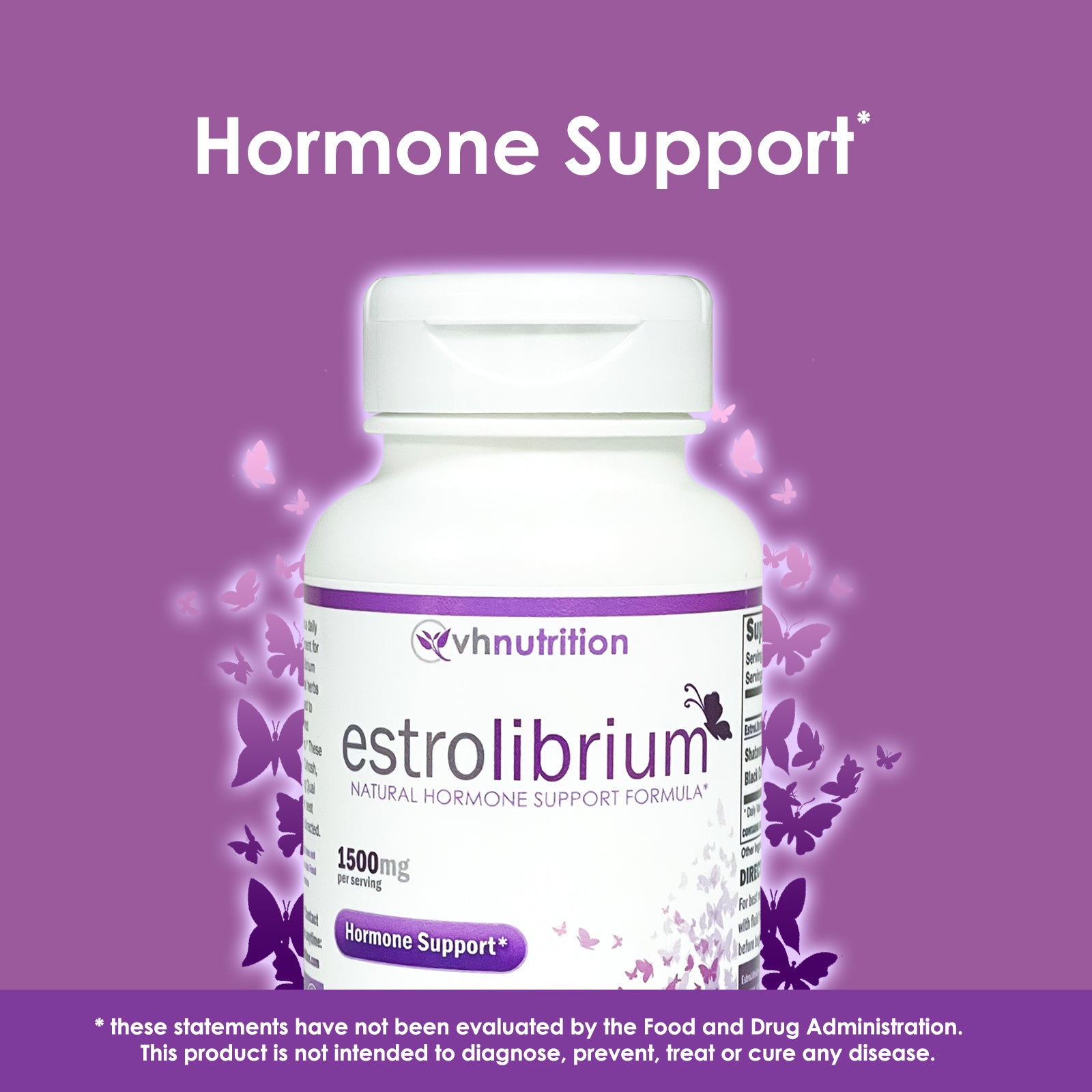 VH Nutrition ESTROLIBRIUM | Estrogen Supplement for Women | Maximum Support for Hormone Balance